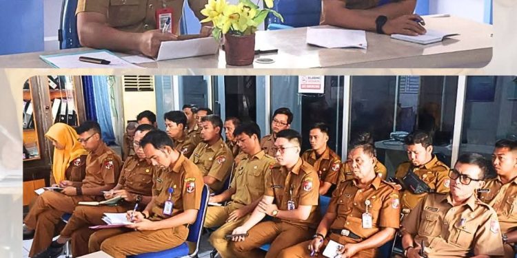 Kepala Dinas Komunikasi dan Informatika Tekankan Disiplin Pegawai