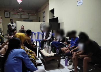 Miris! Remaja SMP–SMA Terjaring Pesta Miras di Kosan Metro Barat