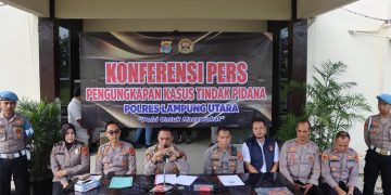 Polres Lampung Utara Ungkap 4 Kasus Kejahatan dalam Sepekan, Pelaku Curanmor Bersenpi Viral Berhasil Ditangkap