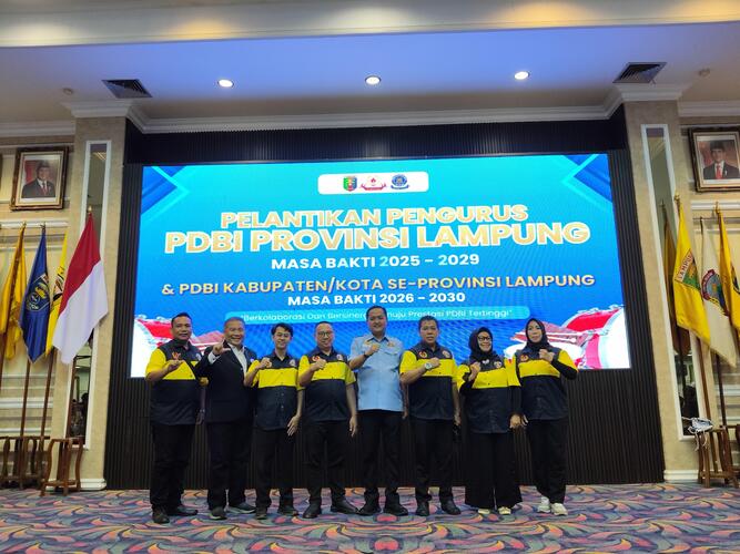 Suwardi Resmi Pimpin PDBI Lampung Utara Periode 2026–2030