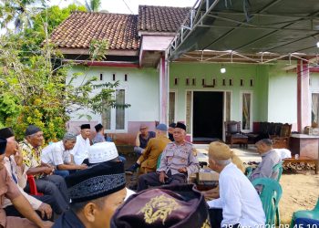 Polisi Sambang Duka, Wujud Kepedulian Polsek Sungkai Jaya kepada Masyarakat